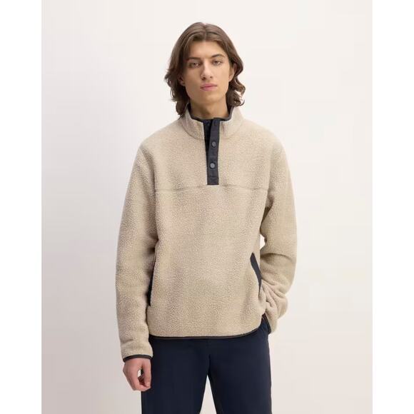 Everlane The ReNew Fleece Pullover - Picture 1 of 4